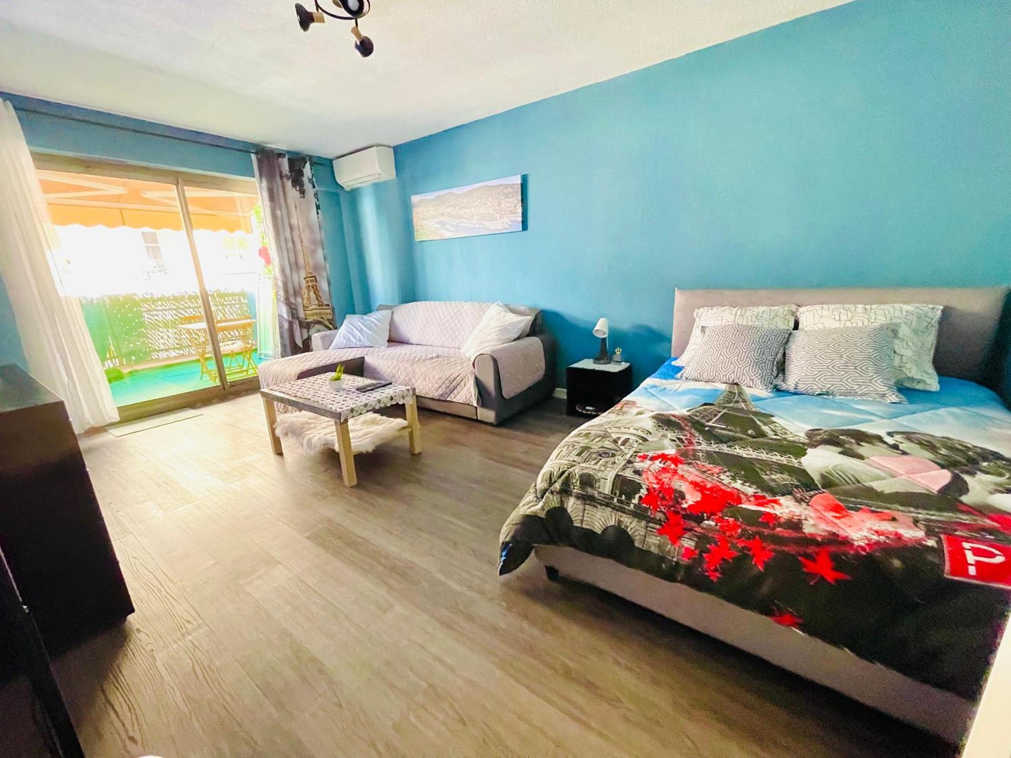 Confortable Studio A Nice Centre Cote Plage Bel Terrasse Paddle Екстериор снимка