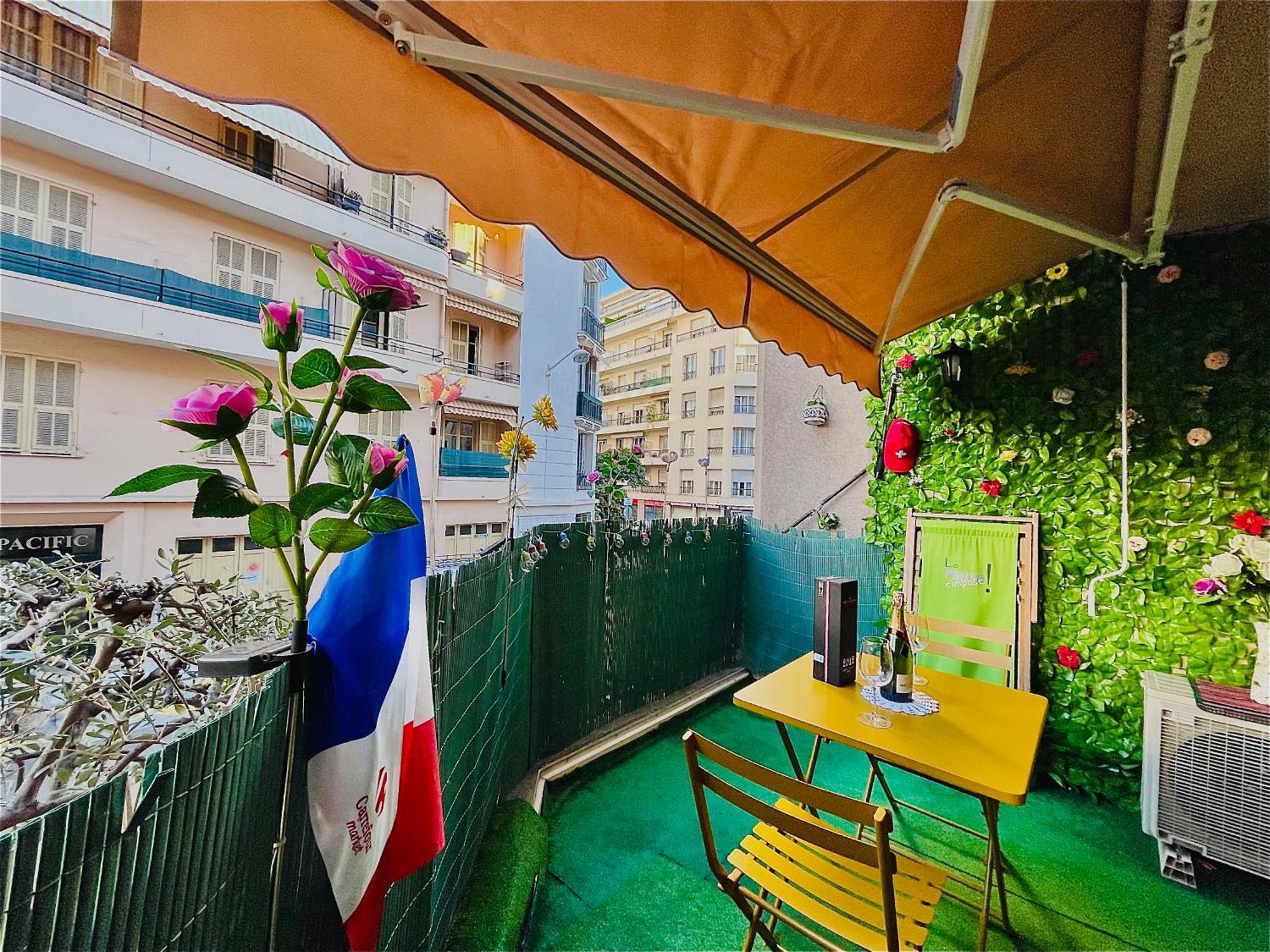 Confortable Studio A Nice Centre Cote Plage Bel Terrasse Paddle Екстериор снимка